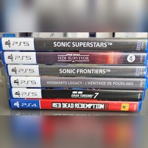 Video Game Bundle for PS4 and PS5